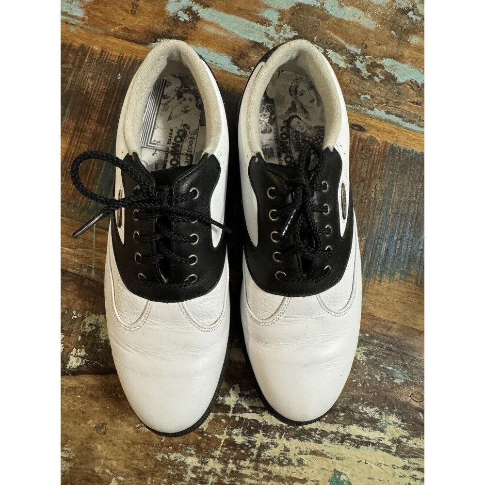 FootJoy Women’s Golf Shoes White Black Size 6.5‎